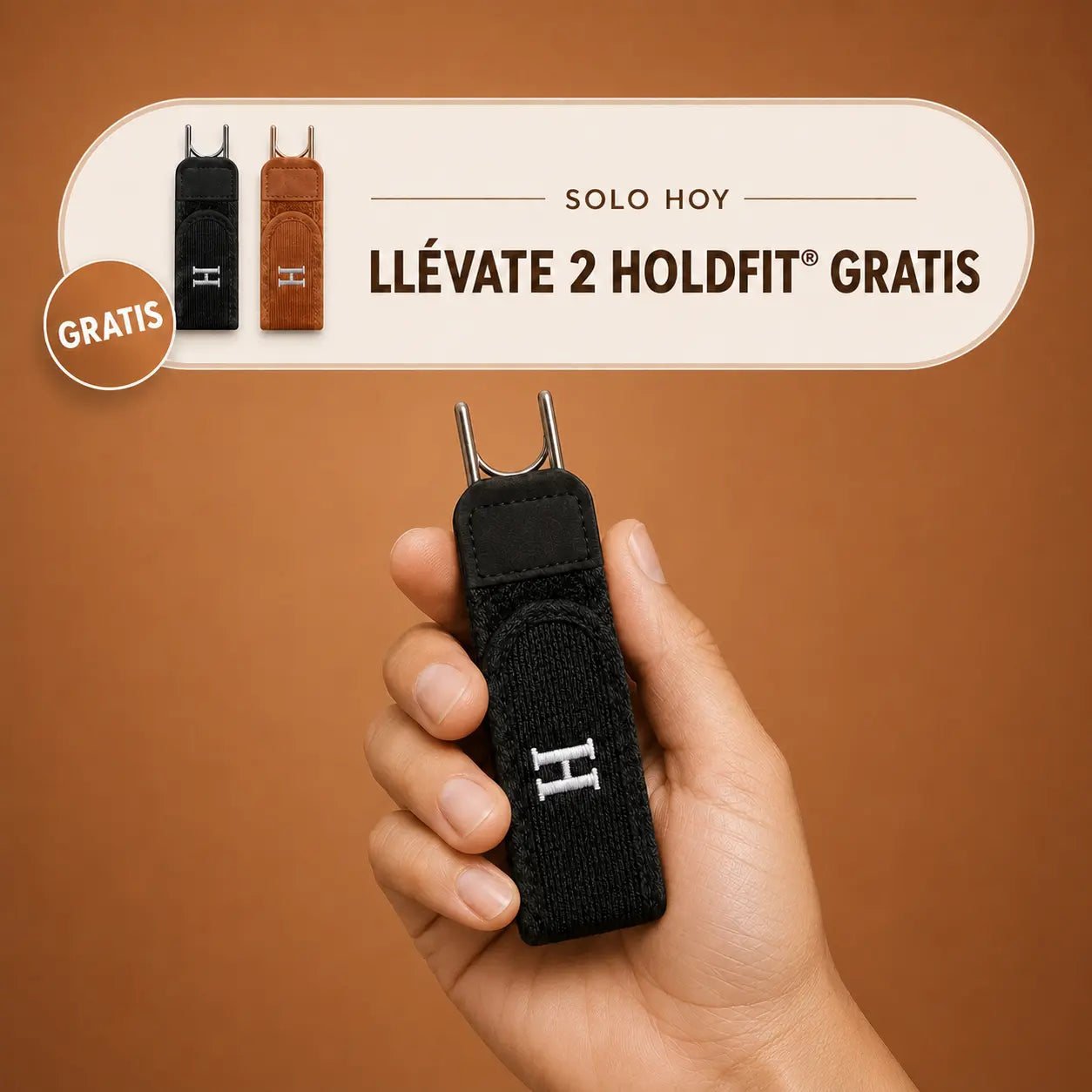 HoldFit® Cinturón Sin Hebilla Ajustable