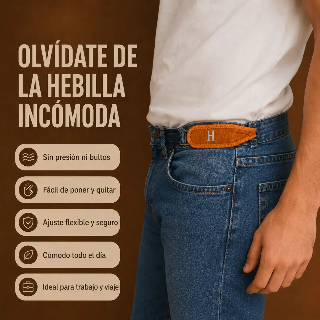 HoldFit® Cinturón Sin Hebilla Ajustable
