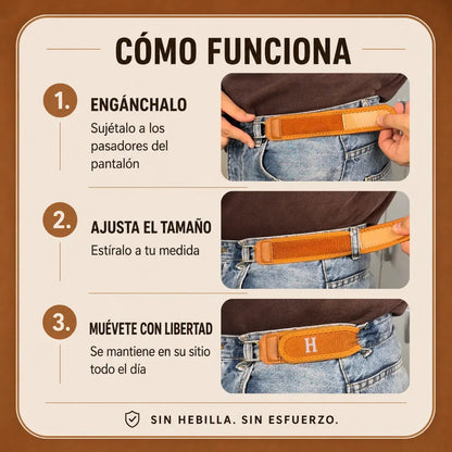 HoldFit® Cinturón Sin Hebilla Ajustable